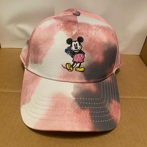 Mickey Mouse Pink Tie Dye hat